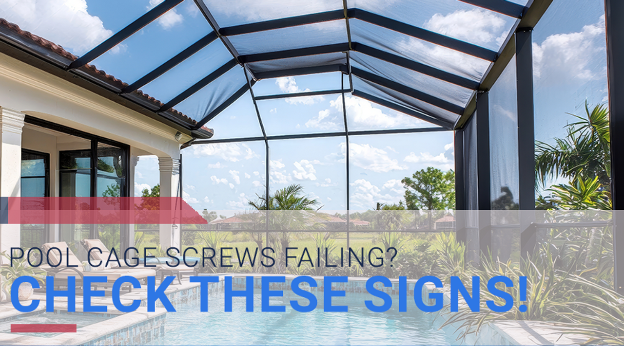 Five Signs Your Pool Enclosure Screws Need Replacing (Before It’s Too Late) Five Signs Your Pool Enclosure Screws Need Replacing (Before It’s Too Late)