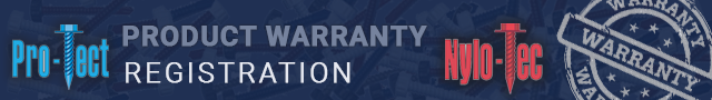 Pro-Tect & Nylo Tec Warranty Registration