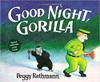 At bedtime, the little gorilla cleverly grabs the zookeeper's keys and frees a parade of animals to follow the keeper home to bed. The zookeeper's wife returns them all--or does she?