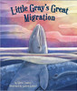 "Little Gray loved his lagoon and the humans who came to visit him there.  One day, Mama announces that they must swim north to a far-away sea.  At first, he is sad to leave his home, but Little Gray soon realizes the importance of their journey.  What happens along the way and how does Little Gray help his mother?  Swim along with Little Gray as he finds the way to this special, food-filled sea."