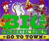 Big Chickens Go to Town by Leslie Helakoski