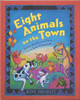 A skillful mix of English and Spanish adds flair to this rhythmic picture book. Eight animal friends--"ocho animales"--head to the market to find their supper and then to the "baile" to dance the night away. Full-color illustrations.