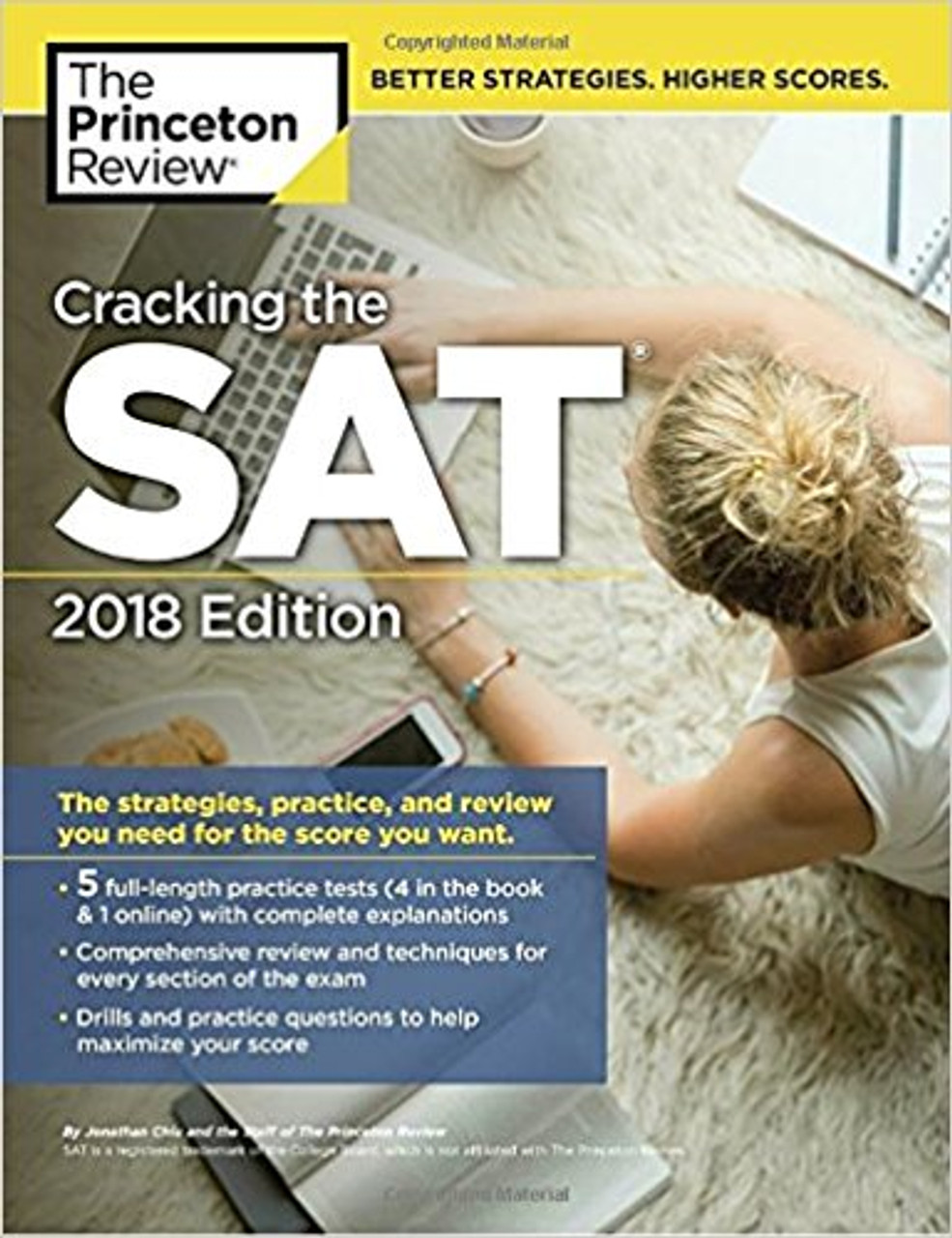 Crracking the SAT with 5 Practice Tests, 2018 Edition: The Strategies, Practice, and Review You Need for the Score You Want by Princeton Review