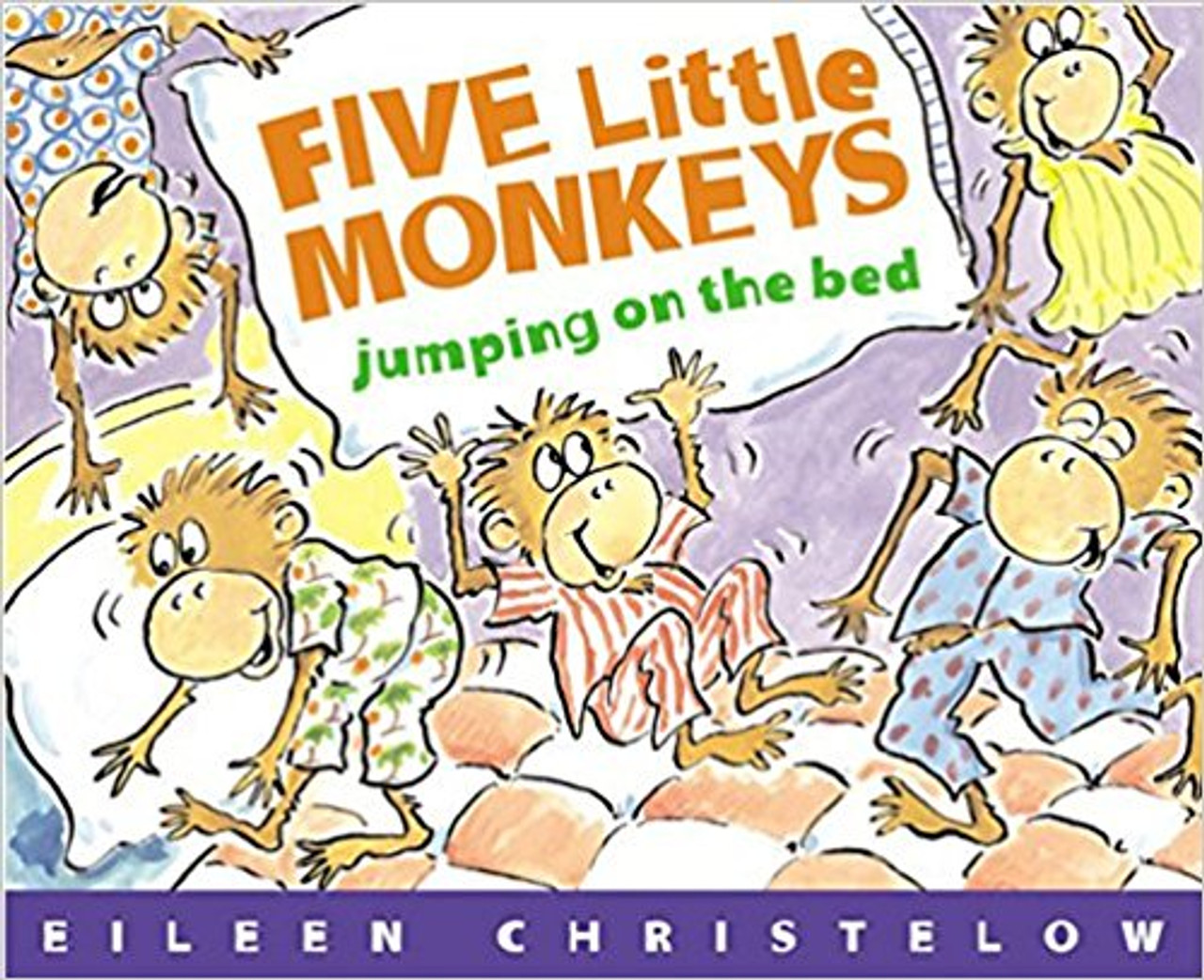 Five Little Monkeys Jumping on the Bed (Big Edition) by Eileen Christelow