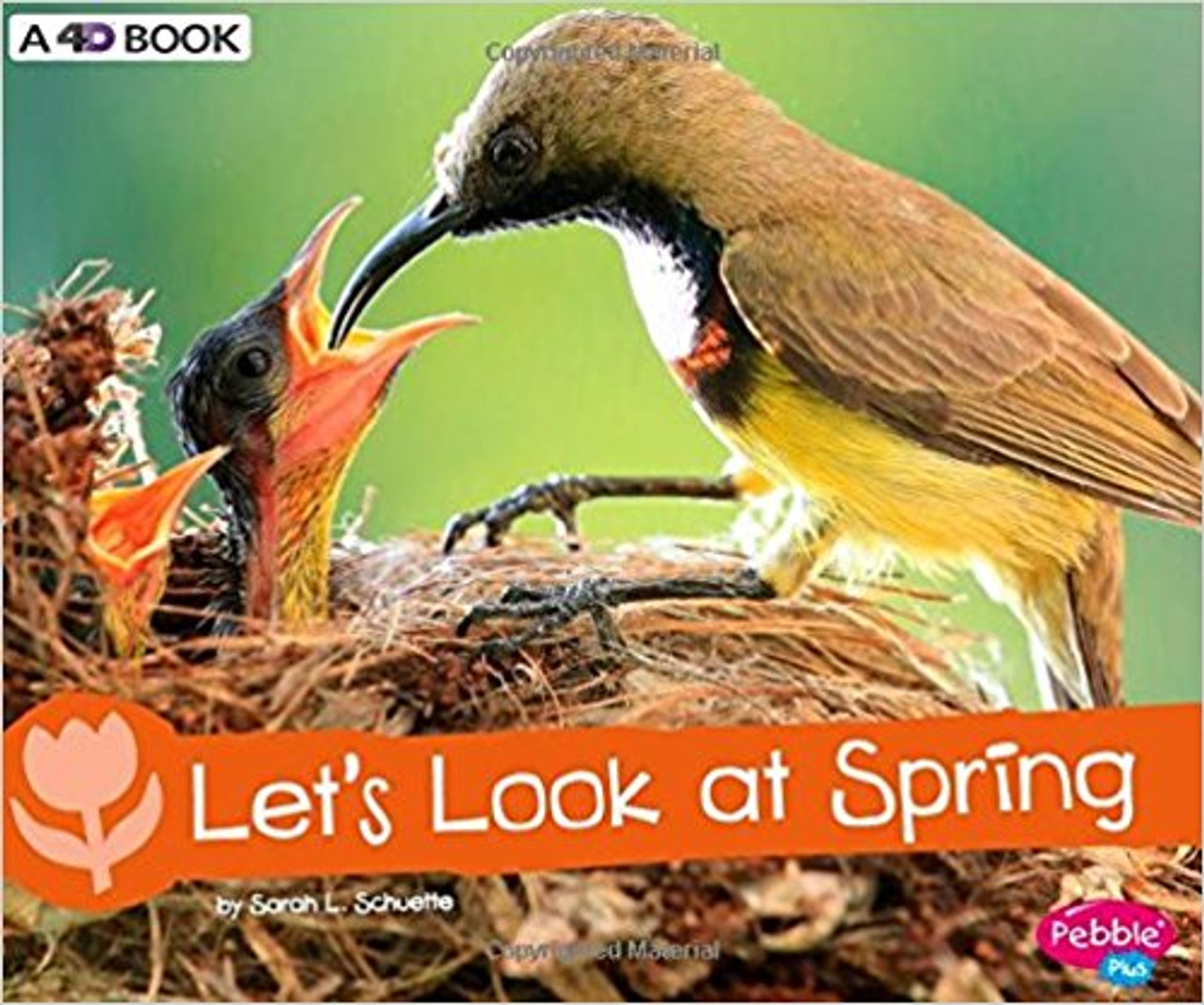 Let's Look at Spring: A 4D Book by Sarah L Schuette