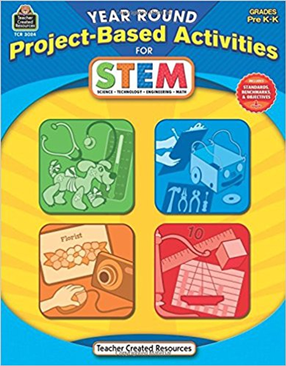 Year Round Project-Based Activities for STEM, Grades 2-3 by Steve Butz