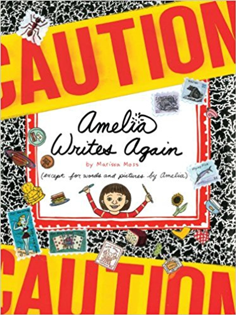 Amelia Writes Again (Paperback) by Marissa Moss