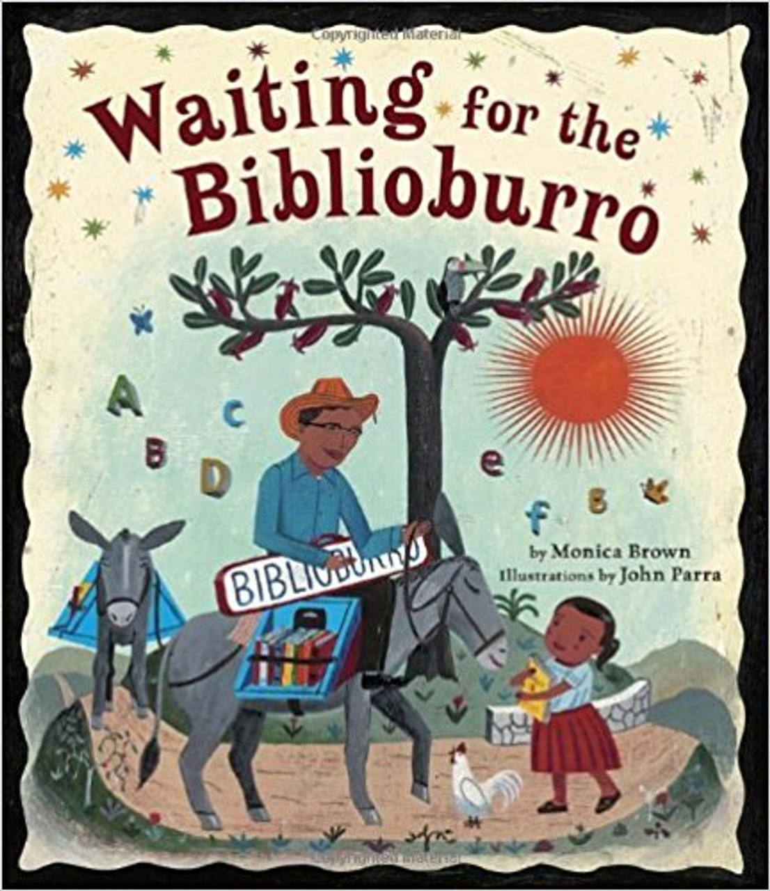 When a man brings to a remote village two burros, Alfa and Beto, loaded with books the children can borrow, Ana's excitement leads her to write a book of her own as she waits for the BibliBurro to return. Includes glossary of Spanish terms and a note on the true story of Columbia's BiblioBurro and mobile libraries in other countries.