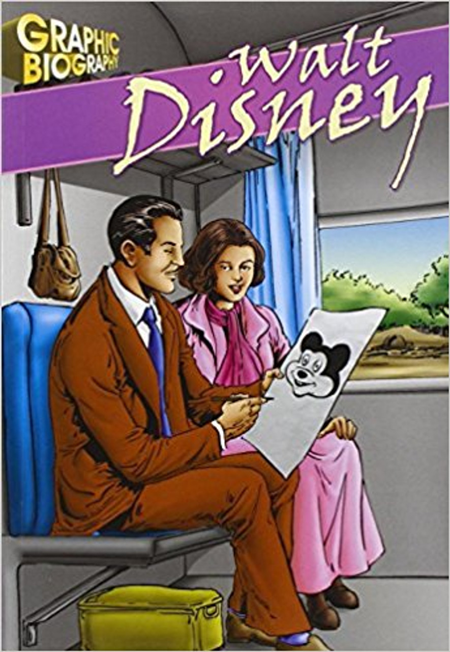 walt disney graphic biography