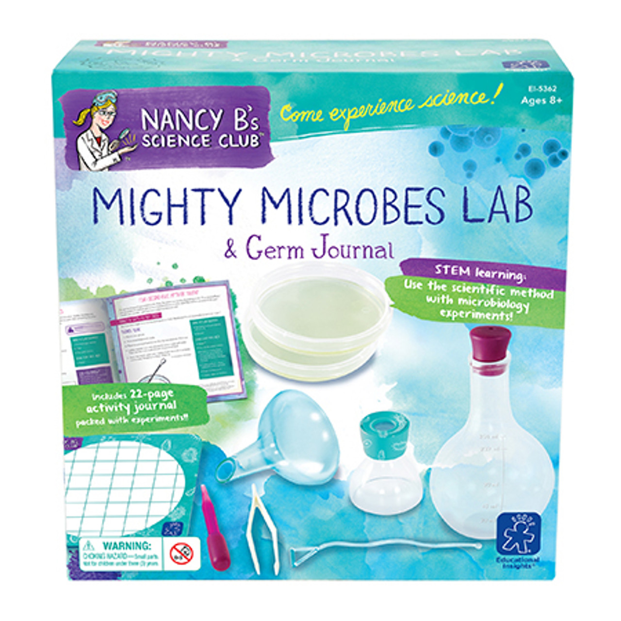 Nancy B's Science Club® Mighty Microbes Lab & Germ Journal