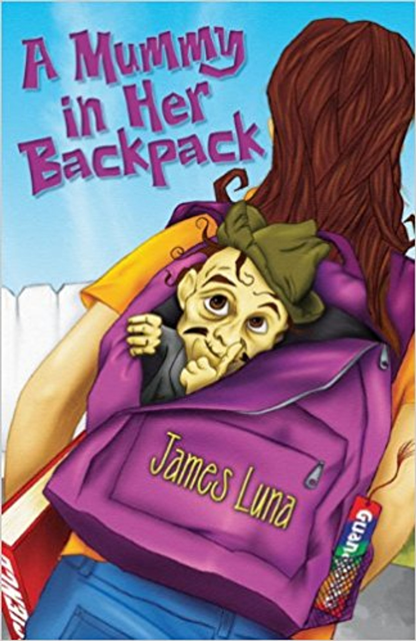 A Mummy in Her Backpack / Una momia en su mochila by James Luna 