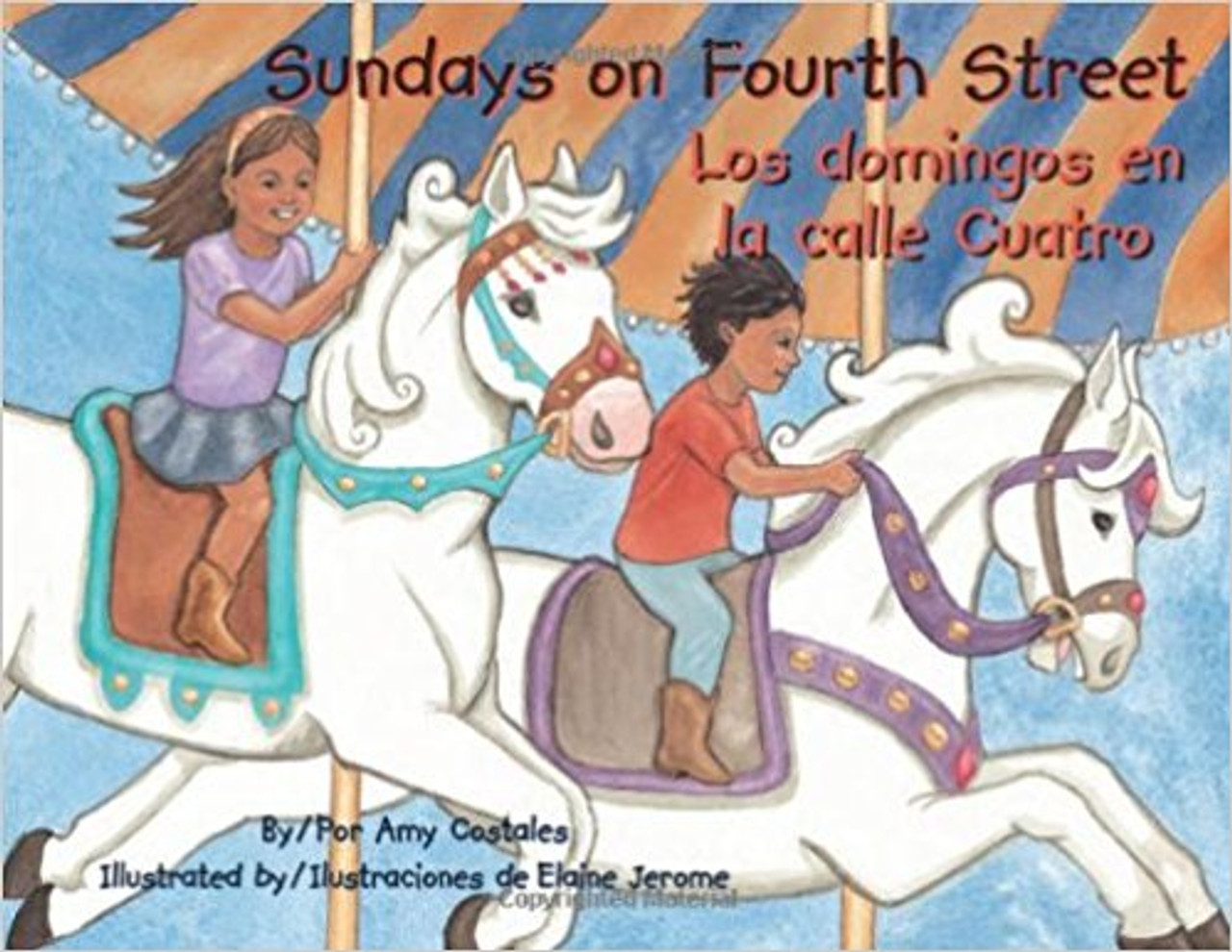 Sundays on Fourth Street / Los domingos en la calle cuatro by Amy Costales 