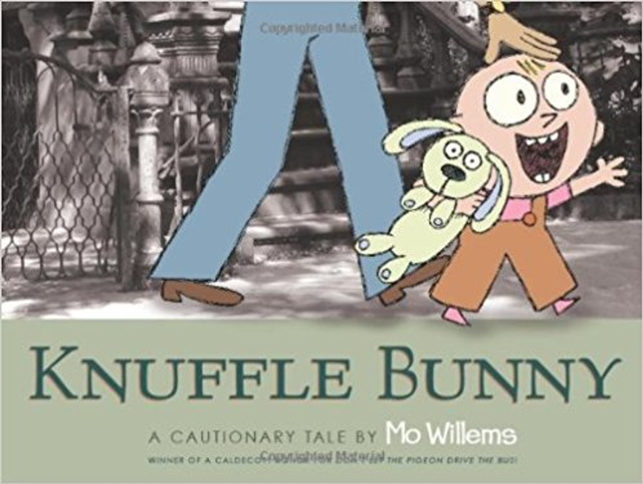 Knuffle Bunny A Cautionary Tale (Hard Cover) by Mo Willems