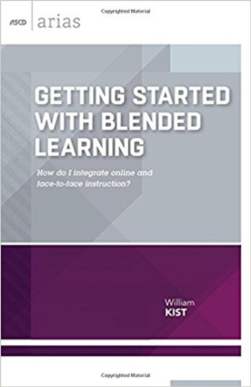 Do you want to incorporate purposeful and effective online learning into your classes but aren't sure where to begin? Here's the perfect introductory guide to planning a hybrid class for grades 412. Author and educator William Kist enthusiastically advocates for blended learning as he explains how to * Navigate the technical details of Internet access and learning management systems. * Decide which learning experiences are best delivered online and which should be saved for face-to-face instruction. * Organize your online space for maximum effectiveness, respond to your students, and structure online discussions that are most beneficial for students. * Evaluate the design of your blended instruction, and refine it for the next class. No matter what subject you teach, Getting Started with Blended Learning can help you develop the skills and confidence to introduce students to this engaging way of learning.