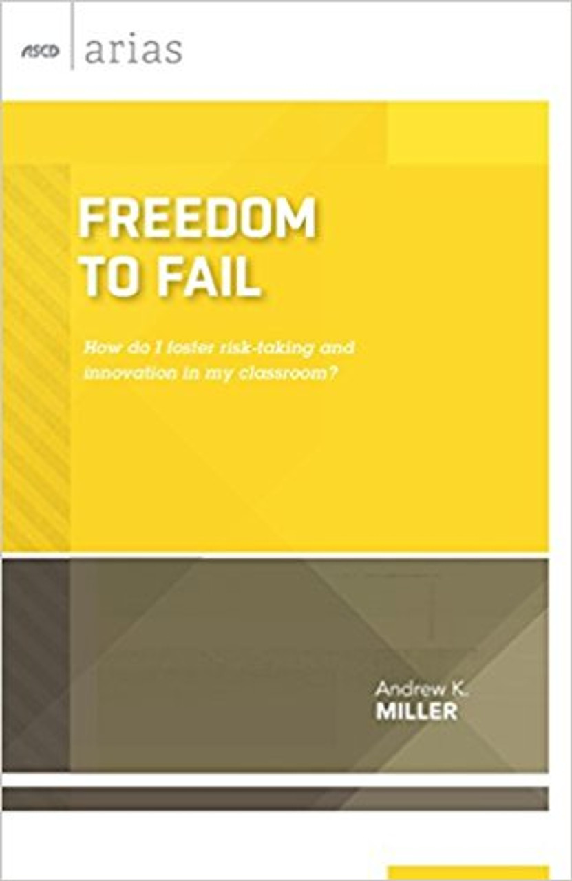 In Freedom to Fail, veteran educator Andrew K. Miller explains the many benefits of intentionally designing opportunities for students to "fail forward" in the classroom. He provides a raft of strategies for ensuring that students experience small, constructive failures as a means to greater achievement, and offers practical suggestions for ensuring that constructive failure doesn't detrimentally affect students' summative assessments. He also describes how teachers, too, can benefit from failure. Establishing a culture that embraces the freedom to fail helps students to adopt a growth mindset, take risks in the service of greater learning, and develop realistic expectations of what it takes to succeed in the world at large. If we deliberately let our students fail in small ways today, we can help to ensure that they'll triumph in a big way tomorrow.