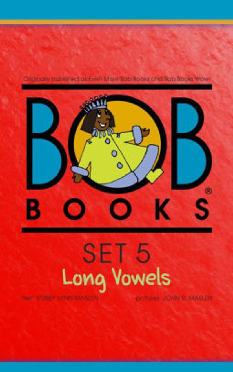 Bob Books Set 5 introduces the important new skills of long vowels and the magical silent E. Maturing readers continue to love Bob Books with their lighthearted stories and entertaining pictures. Childrens' reading vocabularies grow quickly as they finish the longer stories in eight books, 16 to 24 pages. They are proud to be ready for chapter books.