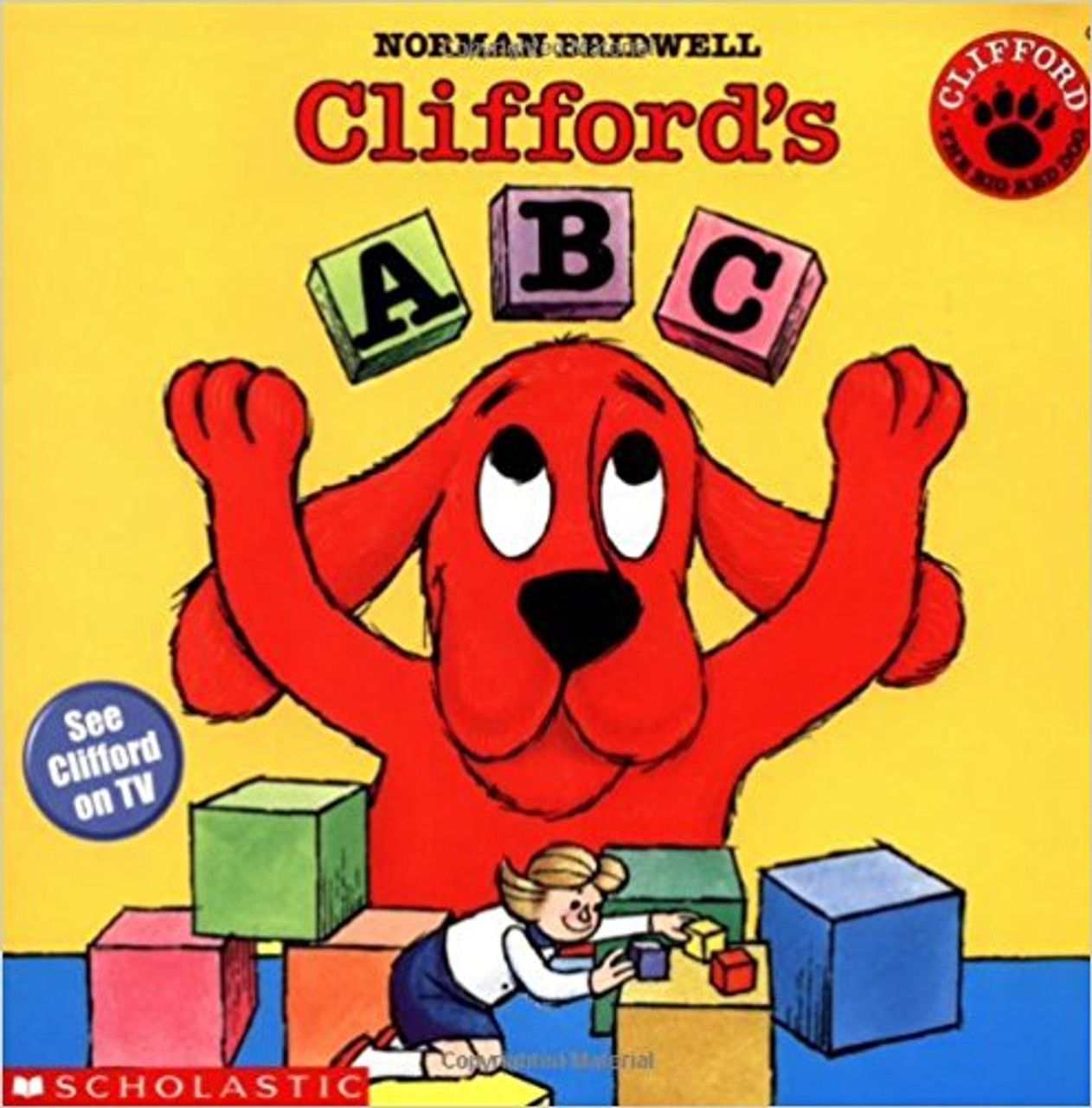  Clifford tells the children what words begin with a particular letter of the alphabet.