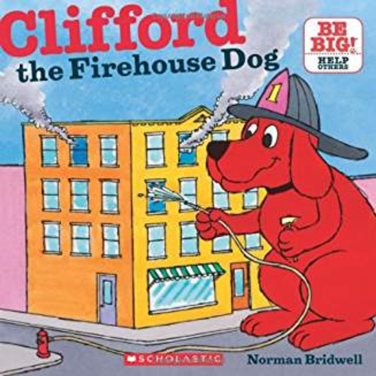  Emily Elizabeth and Clifford go to visit his brother, who is a firehouse dog. When an alarm goes off, Clifford comes to the rescue--he helps others by rescuing the people and putting out the fire. Full color.