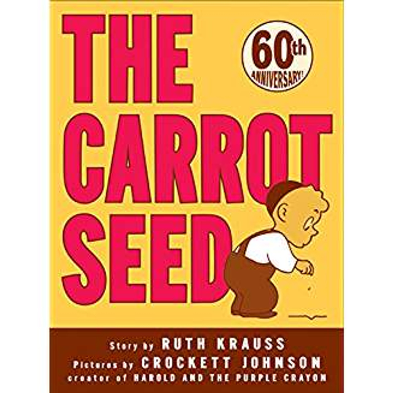 Despite the negativity of his family, a little boy continues to care for his carrot seed until it produces a carrot.