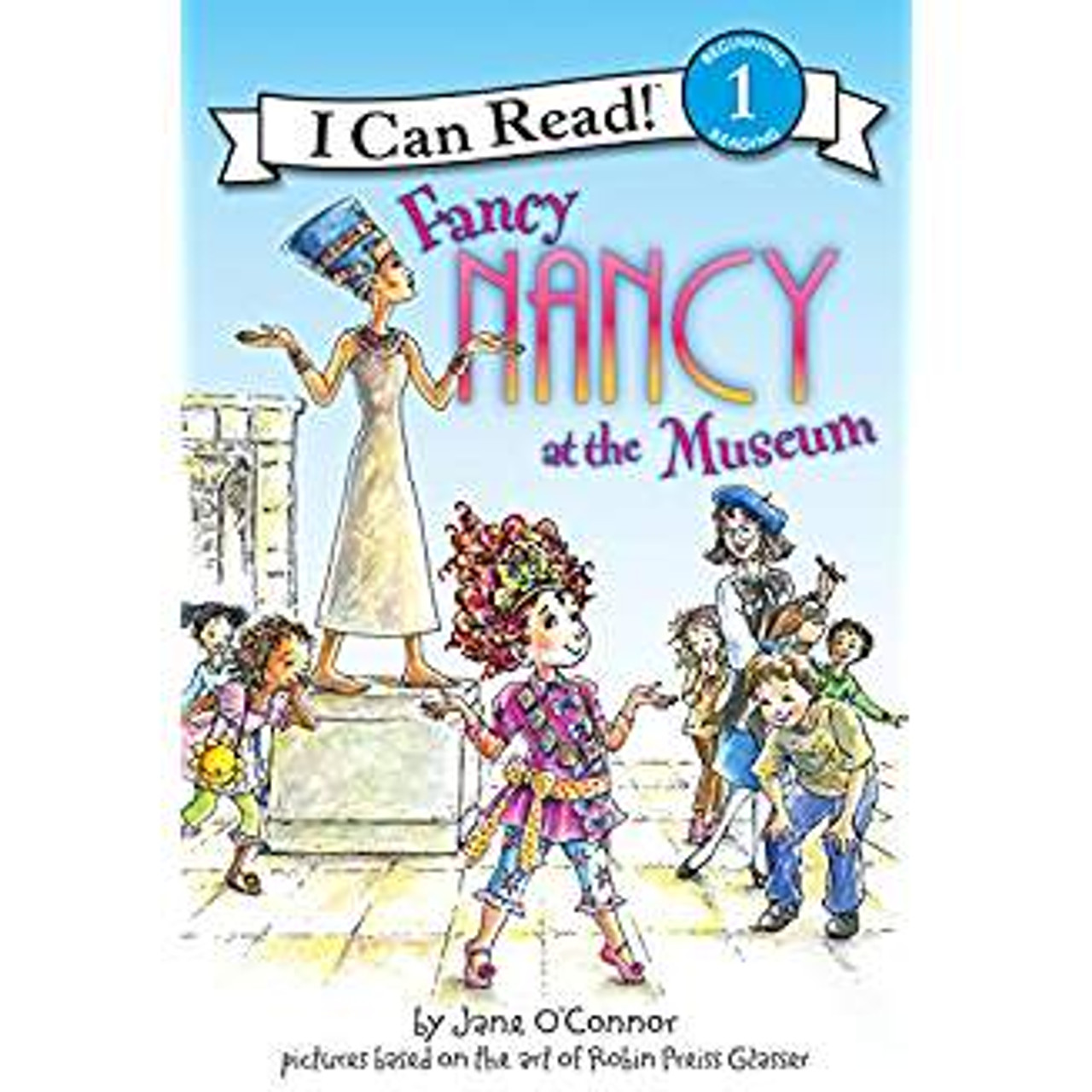 Nancy's class is going on a trip to the museum, and Nancy wants to be extra fancy for the occasion. After a bumpy bus ride, she doesn't feel very well. Luckily for Nancy, her teacher has a few fancy tricks of her own. Full color.