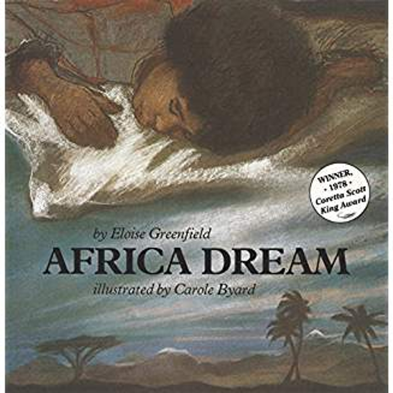 An African-American child dreams of Africa, where she sees animals, shops in a marketplace, reads from a strange old book, and returns to the village where her granddaddy welcomed her so long ago.