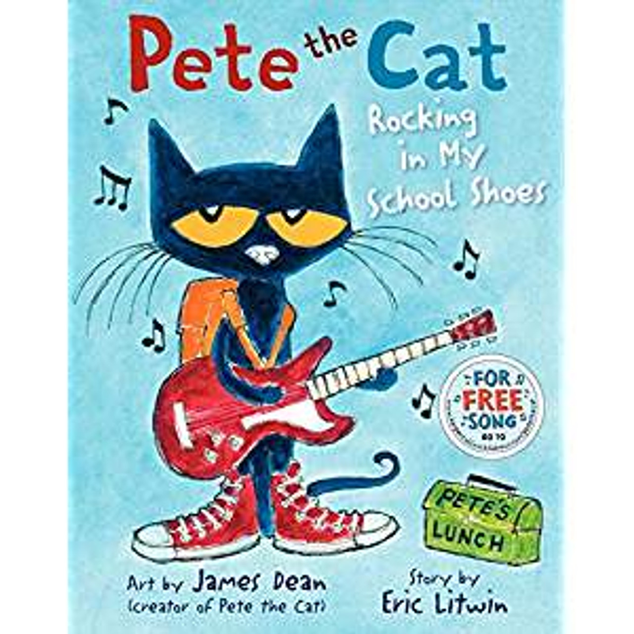 Pete discovers the library, the lunchroom, the playground, and lots of other cool places at school. And no matter where he goes, Pete never stops moving and grooving and singing his song--because it's all good.