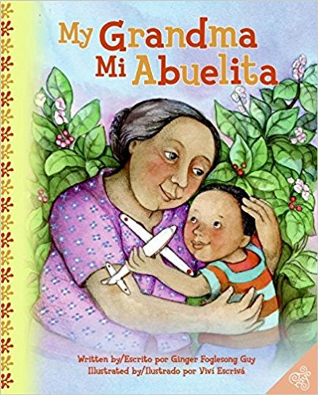 A young boy and his family travel by air, over ocean, and through the countryside to visit his grandma. Written in both English and Spanish, the text is brought to life by Escriva's watercolor paintings.
