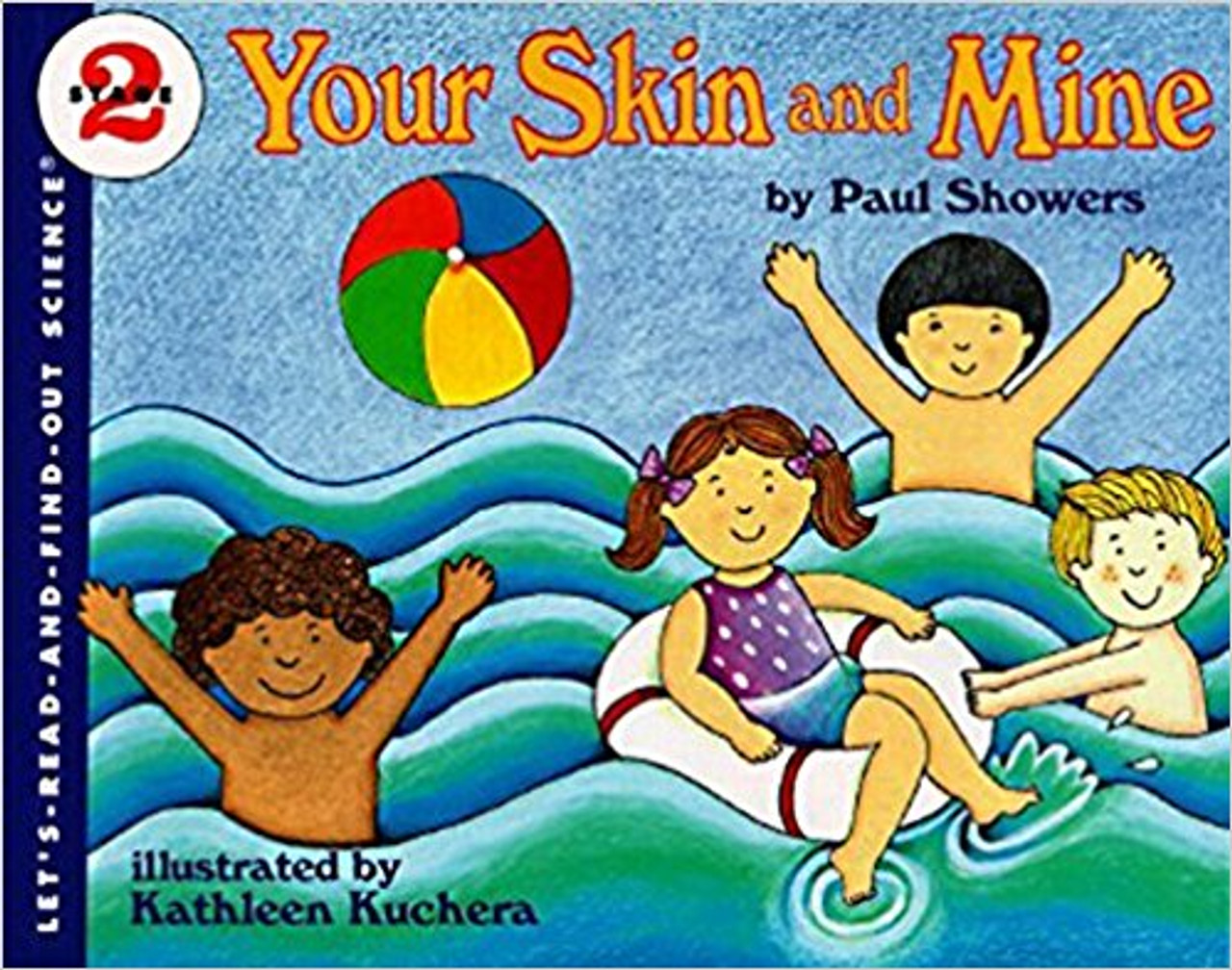 In this basic introduction to the skin and its functions, four children take turns presenting different aspects of the skin, such as pigment and melanin, cuts and healing, fingerprints, and the sense of touch.