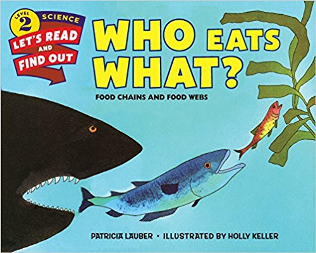 An award-winning author and artist explain how every link in a food chain is important because each living thing depends on others for survival. Informative and intriguing, this basic science book leads children to think about the complex and interdependent web of life on Earth.