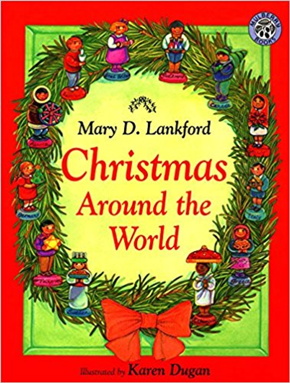  Fringed Ethiopian umbrellas; star-shaped Filipino lanterns; candlelit Swedish St. Lucia crowns--like decorations on a splendid tree, Mary Lankford brings together Christmas traditions from 12 different lands.