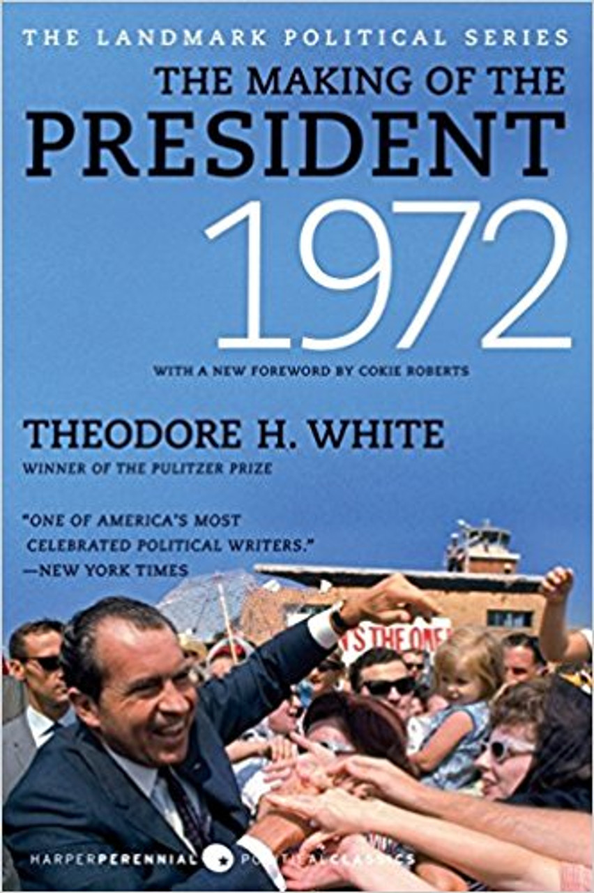 The Making of the President 1972 is the fourth book in Theodore H. White s landmark series, a riveting account of the 1972 presidential campaign and Richard M. Nixon s precedent-shattering landslide victory. White had made history with his groundbreaking narrative The Making of the President 1960, winning the Pulitzer Prize for revolutionizing the way that presidential campaigns were reported. Now, The Making of the President 1972 back in print, freshly repackaged, and with a new foreword by Cokie Roberts joins Theodore Sorensen s Kennedy, White s The Making of the President 1960, 1964, and 1968, and other classics in the burgeoning Harper Perennial Political Classics series The Making of the President 1972 is the fourth book in Theodore H. White s landmark series, a riveting account of the 1972 presidential campaign and Richard M. Nixon s precedent-shattering landslide victory. White had made history with his groundbreaking narrative The Making of the President 1960, winning the Pulitzer Prize for revolutionizing the way that presidential campaigns were reported. Now, The Making of the President 1972 back in print, freshly repackaged, and with a new foreword by Cokie Roberts joins Theodore Sorensen s Kennedy, White s The Making of the President 1960, 1964, and 1968, and other classics in the burgeoning Harper Perennial Political Classics series