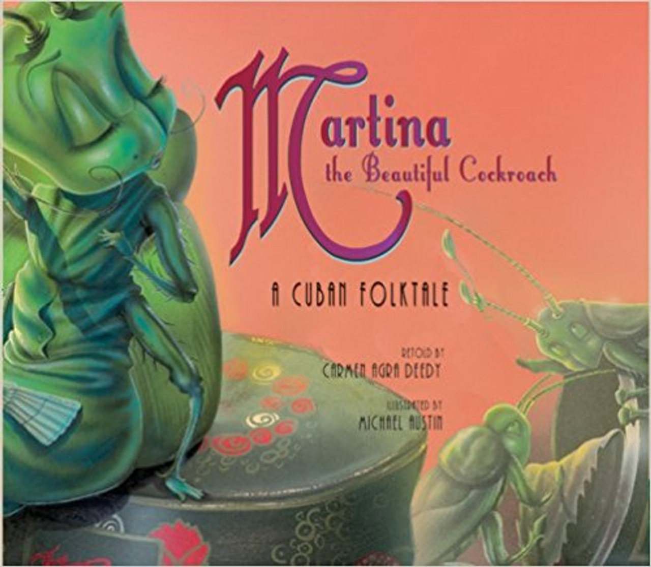 In this humorous retelling of a Cuban folktale, a cockroach interviews her suitors in order to decide whom to marry.