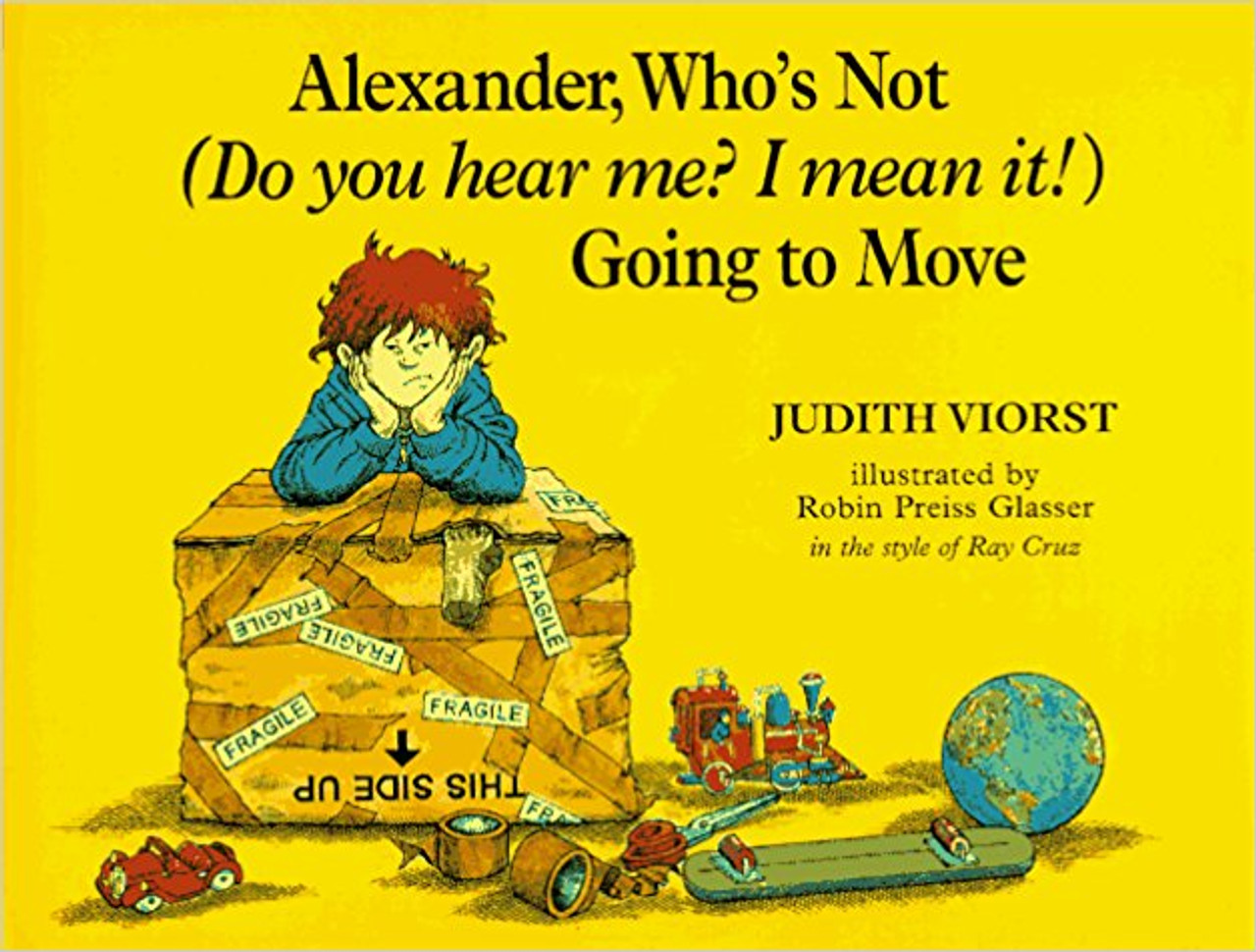 Alexander is not going to leave his best friend Paul. Or Rachel, the best babysitter in the world. Or the Baldwins, who have a terrific dog named Swoozie. Or Mr. and Mrs. Oberdorfer, who always give great treats on Halloween. Who cares if his father has a new job a thousand miles away? Alexander is not -- Do you hear him? He Means it! -- going to move.