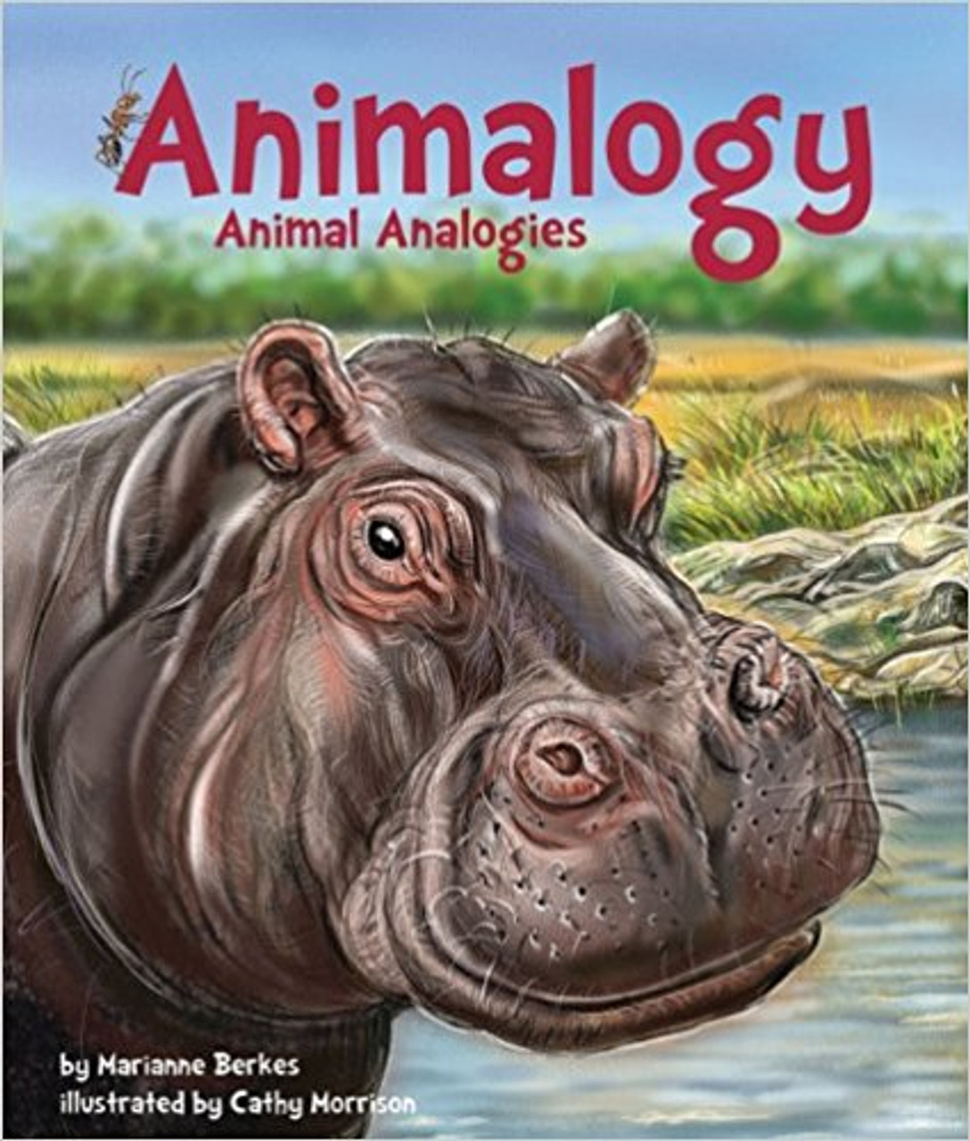 Compares and contrasts a variety of animals through rhyming analogies.