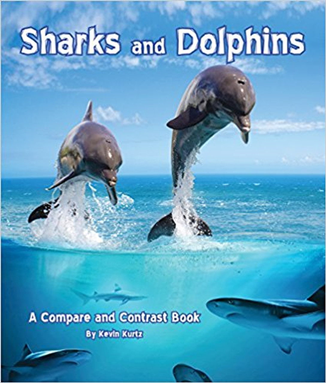 "Sharks and dolphins both have torpedo-shaped bodies with fins on their backs. They slice through the water to grab their prey with sharp teeth. But, despite their similarities, sharks and dolphins belong to different animal classes: one is a fish and gets oxygen from the water and the other is a mammal and gets oxygen from the air.  Marine educator Kevin Kurtz guides early readers to compare and contrast these ocean predators through stunning photographs and simple, nonfiction text."