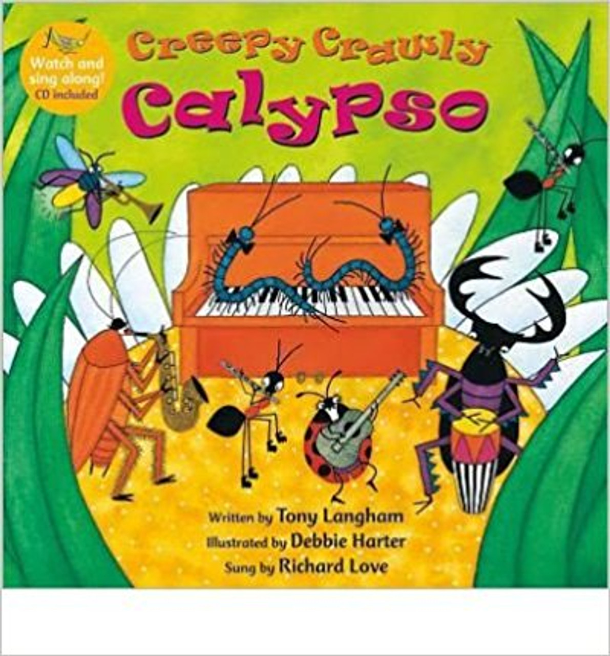 Jump and jive from one to ten with a boisterous band of insects in this playful counting rhyme. The book includes fascinating facts about the insects and their instruments, as well as a simple music score.