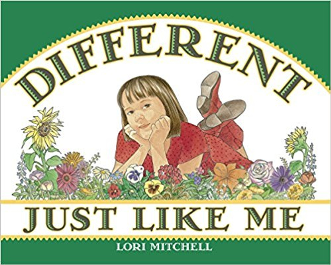 People come in all sorts of shapes, sizes, and colors. Young April discovers this fact on a visit to her grandparents' home and learns the visual differences between people are striking, but by looking beyond that, she sees how similar they really are. Full-color illustrations.