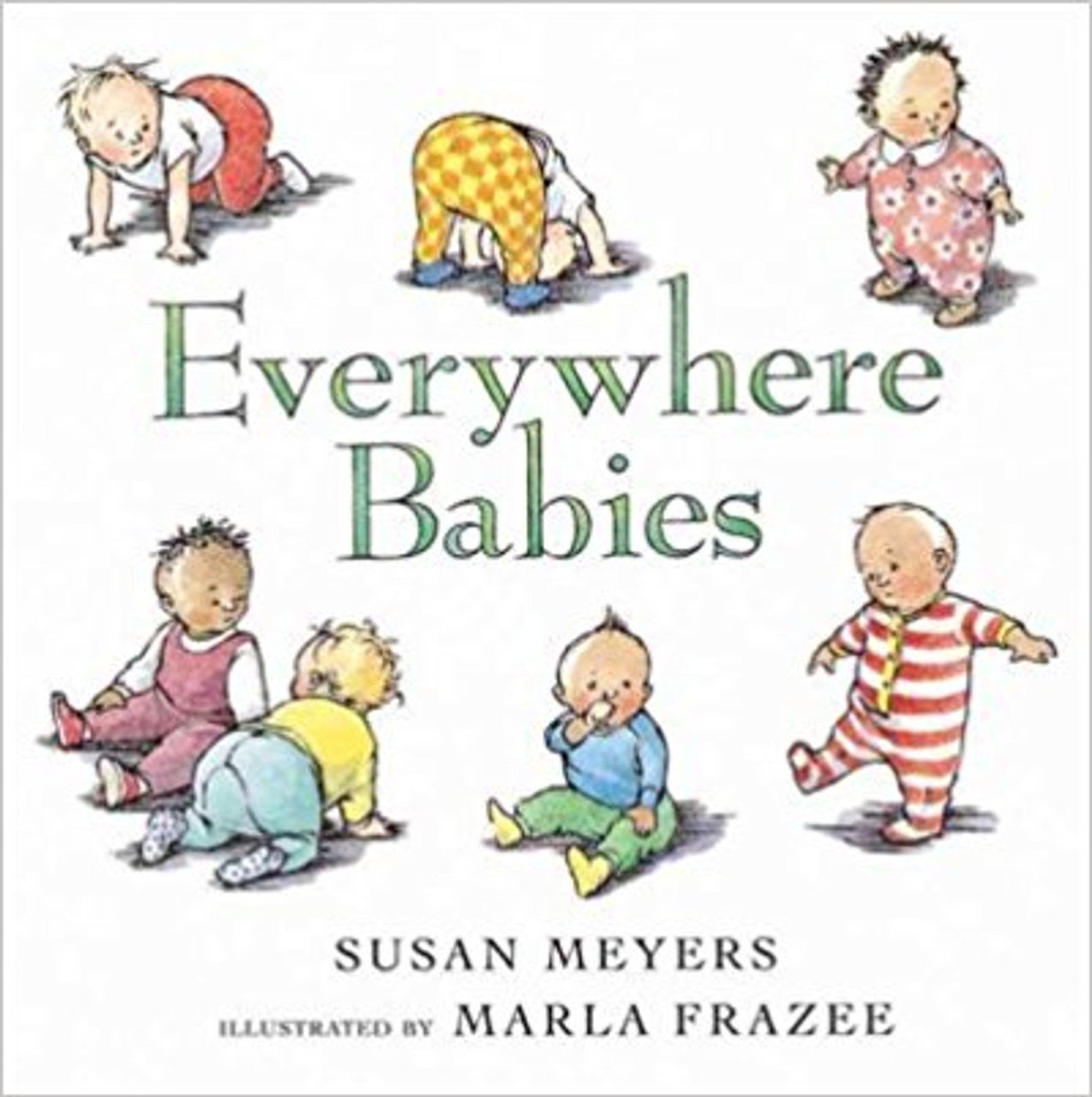 With an irresistible rhyme and delightfully endearing illustrations, this board book is an exuberant celebration of playing, sleeping, crawling, and doing all the wonderful things babies do best. Full color.