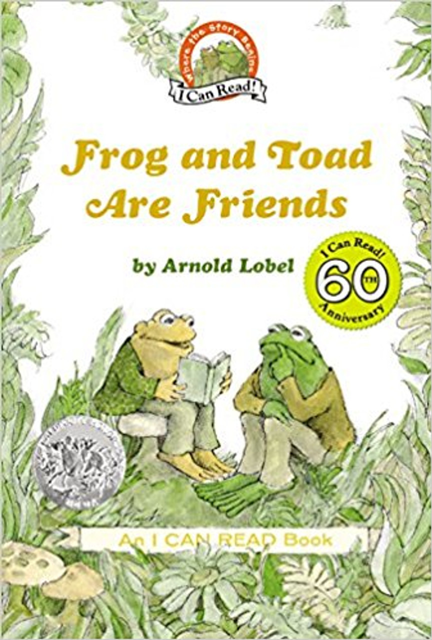 One summer day Toad was unhappy.  He had lost the white, four-holed, big, round, thick button from his jacket.  Who helped him look for it? His best friend, Frog. Another day, Frog was unhappy.  He was sick in bed and looking green.  Who gave him some tea and told him a story?  His best friend, Toad.  From the first enchanting story to the last, these five adventures of two best friends are packed with excitement, gaiety, and tender affection.  Children will find this book delightful to read and beautiful to look at, either story by story, or from cover to cover.