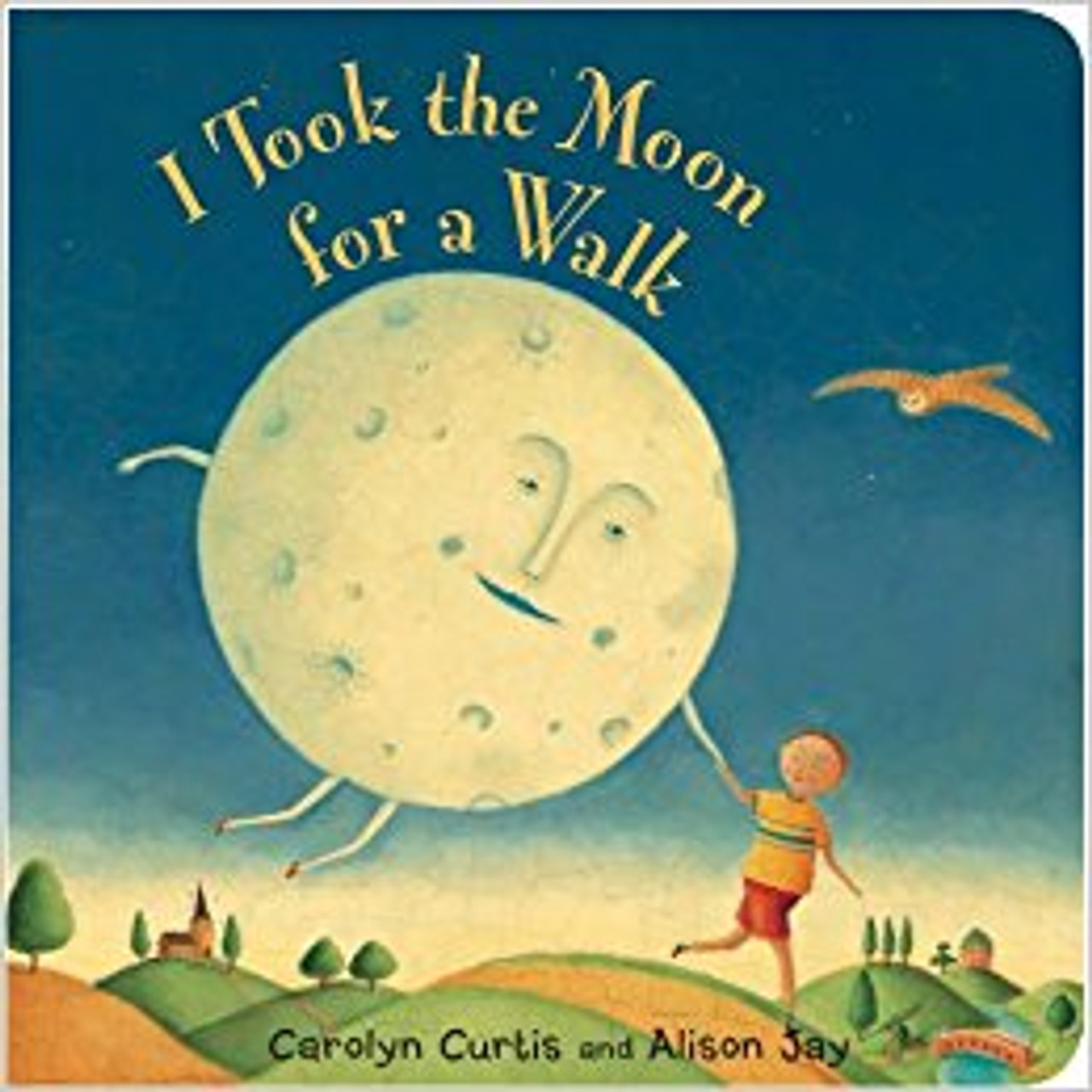 When the day has ended and everyone else has fallen asleep, a young boy embarks on a magical adventure with his friend the Moon.  Their unusual journey is descriged in lyrical verse, creating a enchanting story that celebrates the serene beauty of the world.