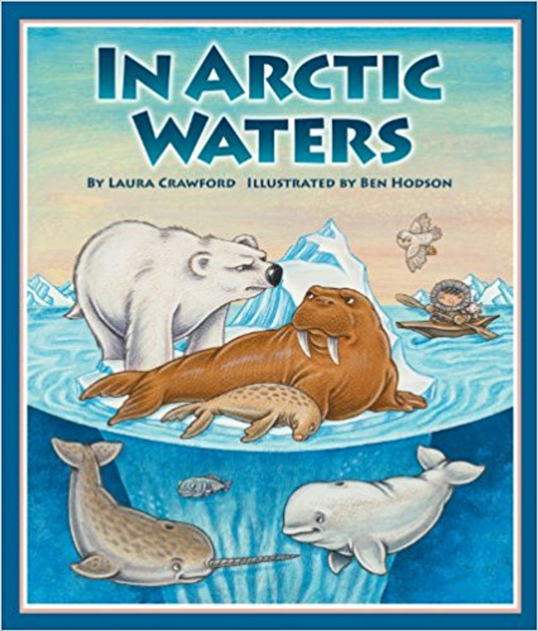 This arctic adaptation of This is the House that Jack Built follows polar bears, walruses, seals, narwhals, and beluga whales as they chase each other around the ice that floats in the Arctic waters.  Not only is the rhythmic, cumulative prose good for early readers, it is a pure delight to read aloud.  The For Creative Minds section helps children learn how these animals live in the cold, icy arctic region.