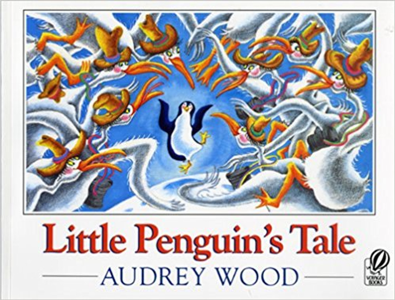 Seven little penguins snuggle together in a cozy huddle as their Grand Nanny Penguin tells them a story of long ago. "Once there was a little penguin just like you," she begins. "Just like you--except he didn't listen to his Grand Nanny's tales." But wait! One of the seven little penguins isn't listening now, either. Full-color illustrations.