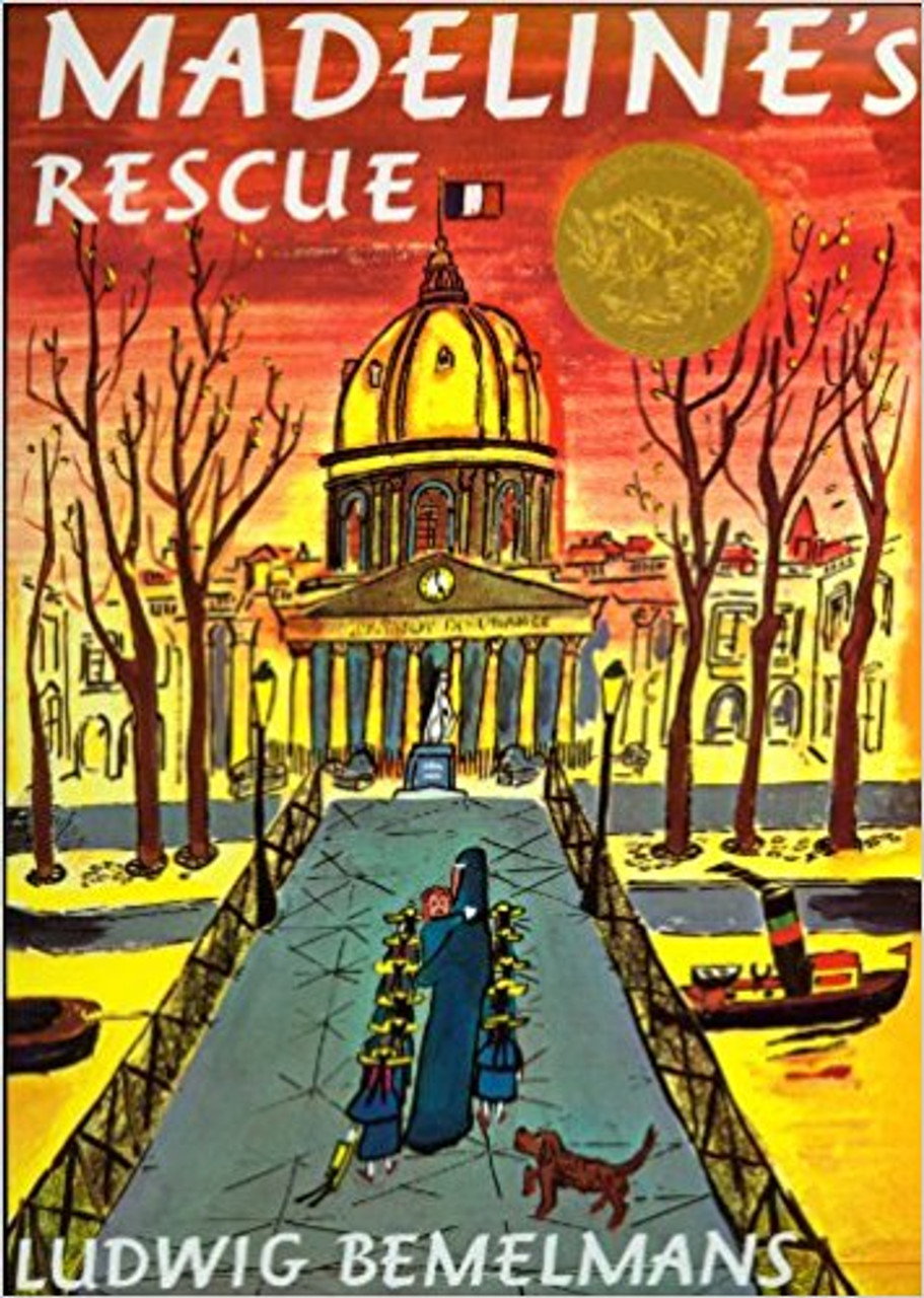 When Madeline falls into the river Seine and nearly drowns, a courageous canine comes to her rescue. Now Genevieve the dog is Madeline's cherished pet, and the envy of all the other girls. What can be done when there's just not enough hound to go around?