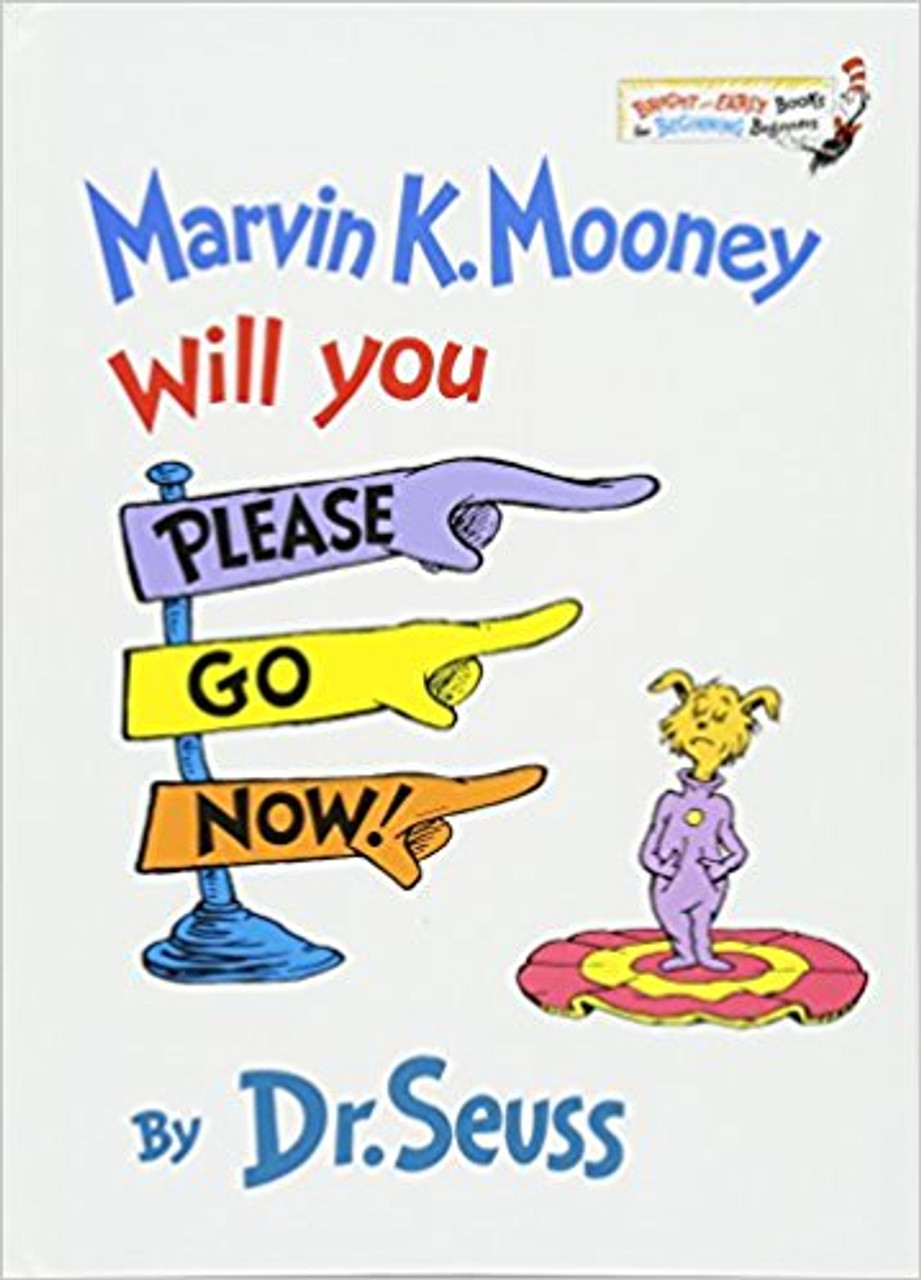 In merry verse and illustrations, Marvin is asked to leave by every conceivable means of transportation. Full-color illustrations.