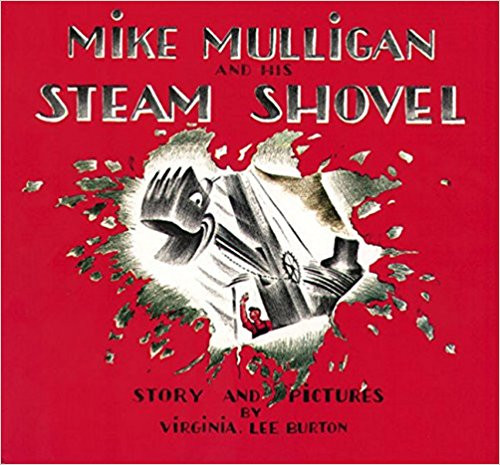 A modern classic that no child should miss. Since it was first published in 1939, Mike Mulligan and His Steam Shovel has delighted generations of children.  Mike and his trusty steam shovel, Mary Anne, dig deep canals for boats to travel through, cut mountain passes for trains, and hollow out cellars for city skyscrapers -- the very symbol of industrial America.  But with progress, come new machines, and soon the inseparable duo are out of work.  Mike believes that Mary Anne can dig as much in a day as one hundred men can dig in a week, and the two have one last chance to prove it and save Mary Anne from the scrap heap.  What happens next in the small town of Popperville is a testament to their friendship, and to old-fashioned hard work and ingenuity.