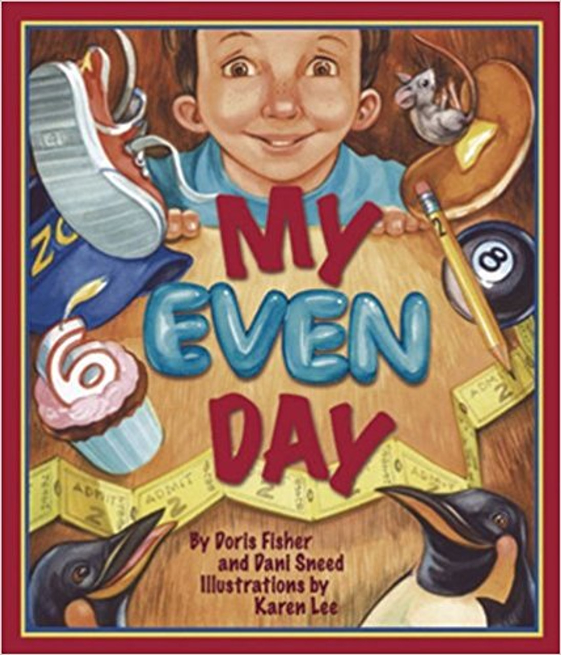 In this rhyming sequel to One Odd Day, the young boy awakens to find that it is another strange day.  Now everything is even and his mother has two heads!  This time, a school field trip to the zoo is dealt with in an odd, but even-handed manner.  Includes "For Creative Minds" section with fun facts and number games.