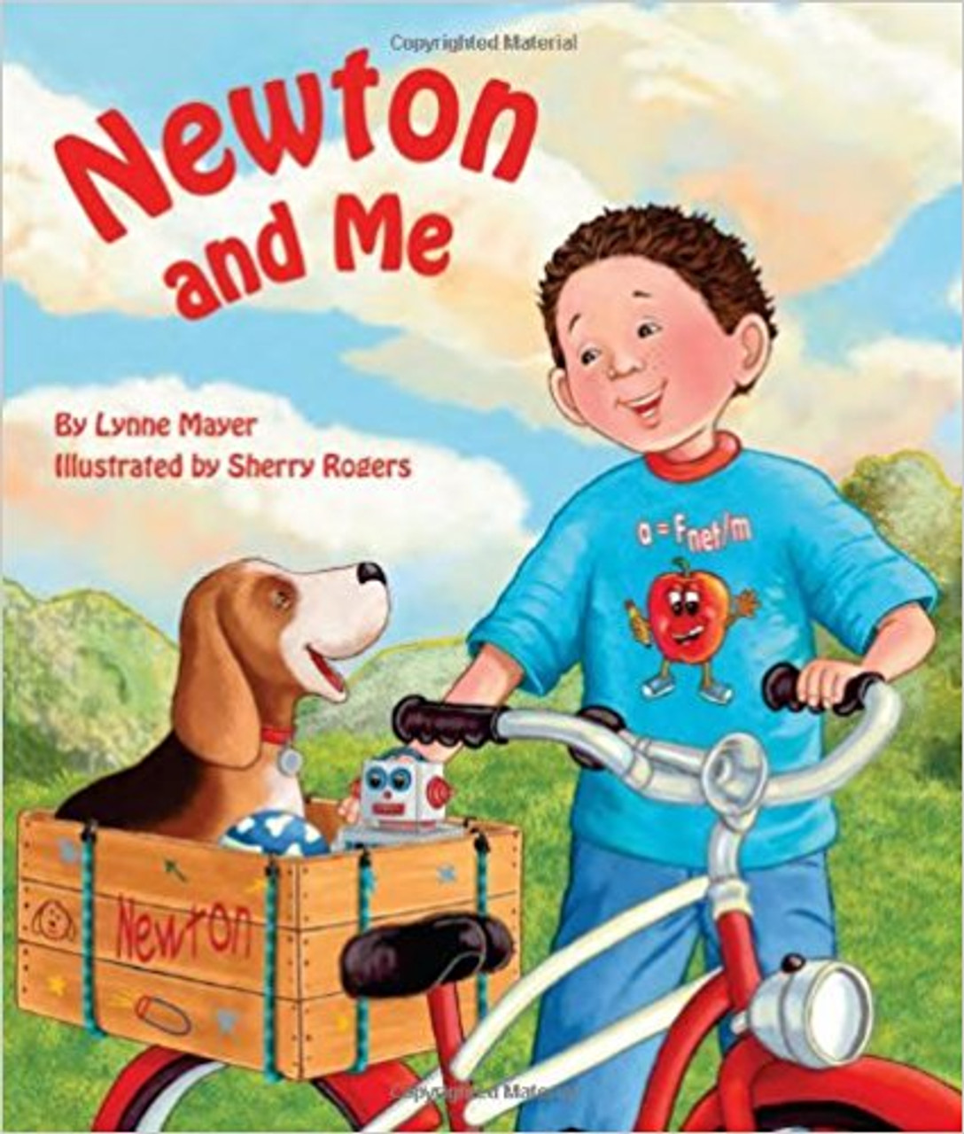 While at play with his dog, Newton, a young boy discovers the laws of force and motion in everyday activities such as throwing a ball, pulling a wagon, and riding a bike.  Includes section entitled "For Creative Minds" with learning activities to promote knowledge.  Also available for reproduction and use in classroom settings.