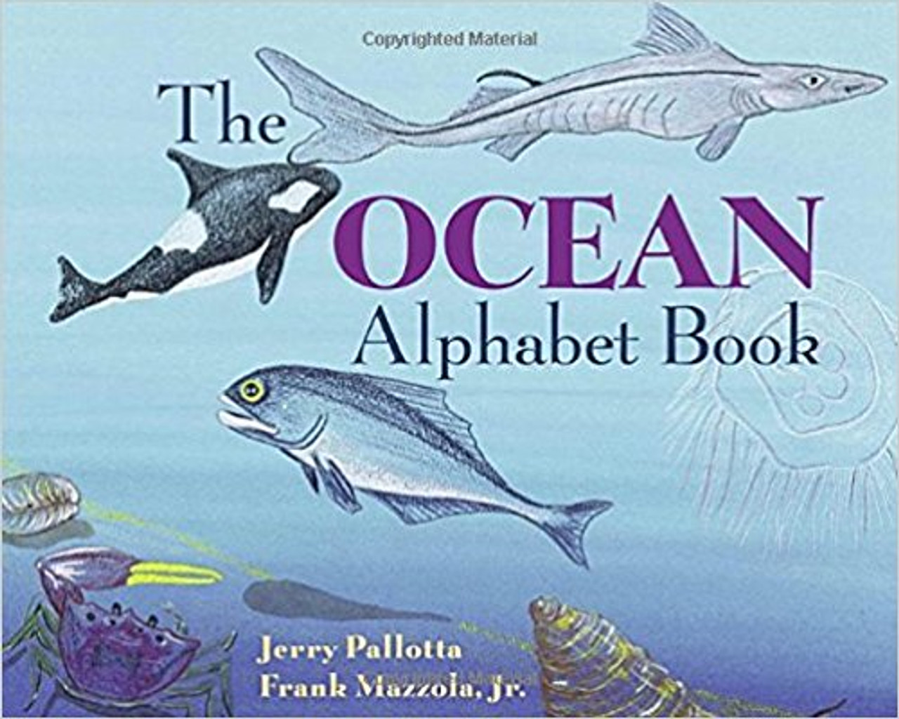 Introduces the letters A-Z by describing fish and other creatures living in the North Atlantic Ocean.