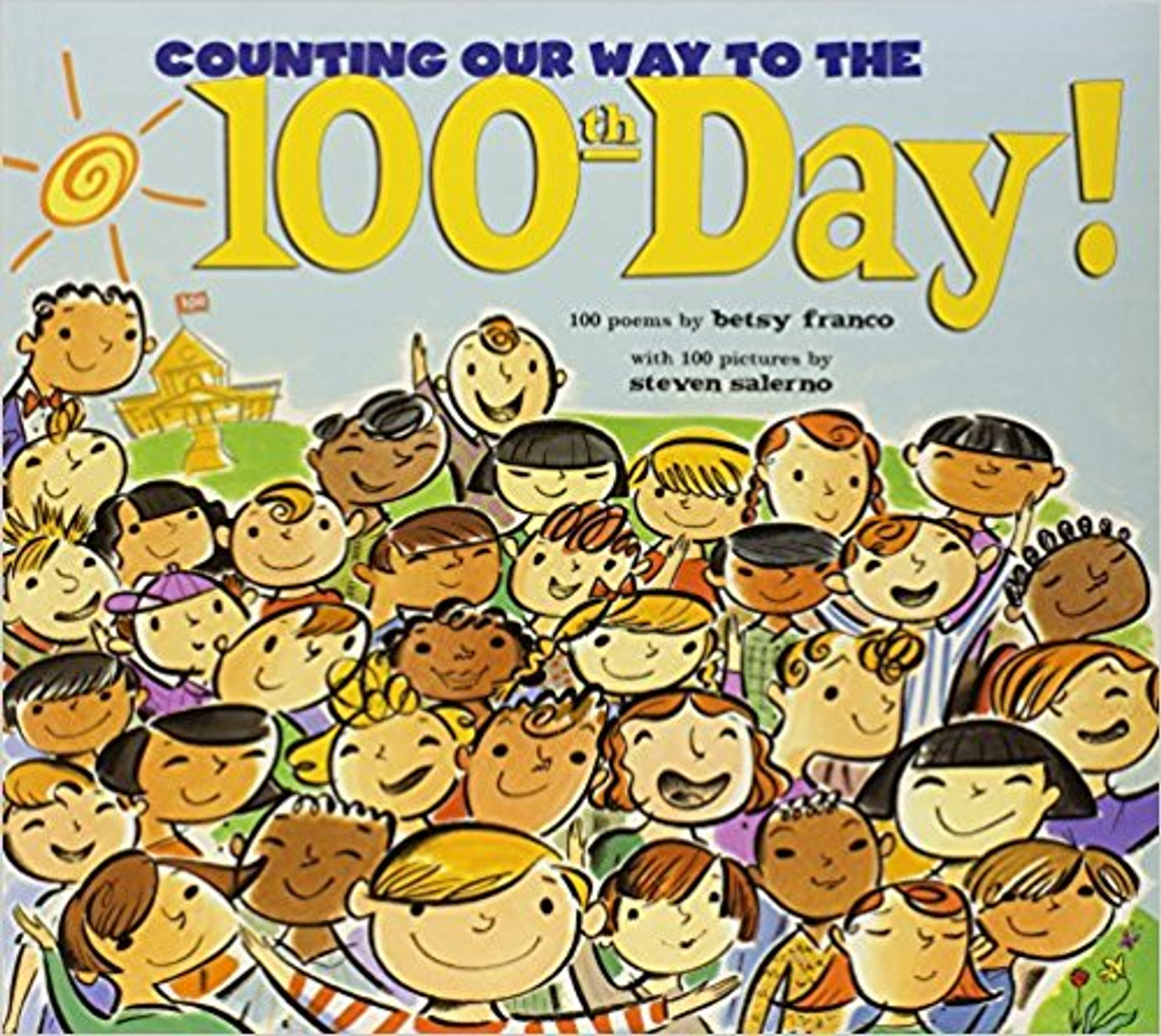 The 100th day of school is an exciting milestone that is celebrated in schools around the world. Here, Franco presents a fun, unique collection of poems that all explore some aspect of the number 100, complemented by bright, vibrant artwork. Full color.