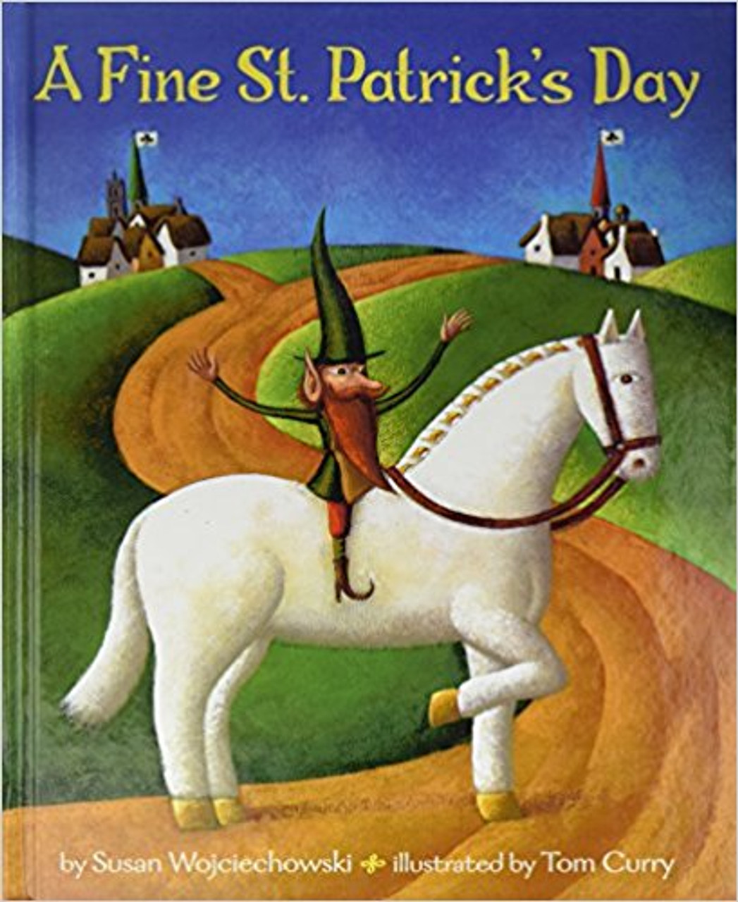Every St. Patrick's Day two Irish towns compete for the best decorations. But no one has counted on a stranger arriving who will turn the contest upside down. Full color.